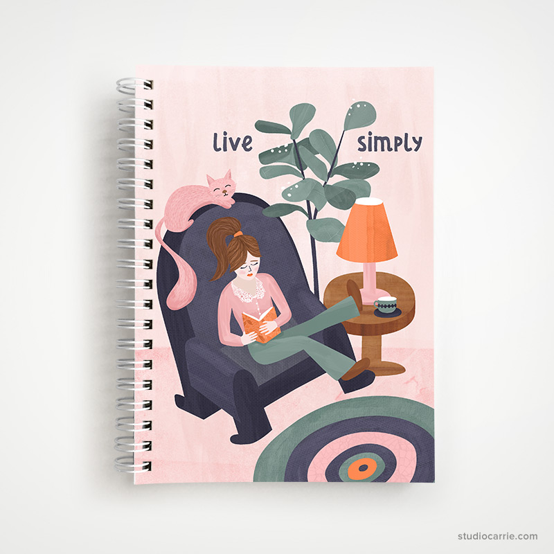 Live Simply Undated Weekly Planner