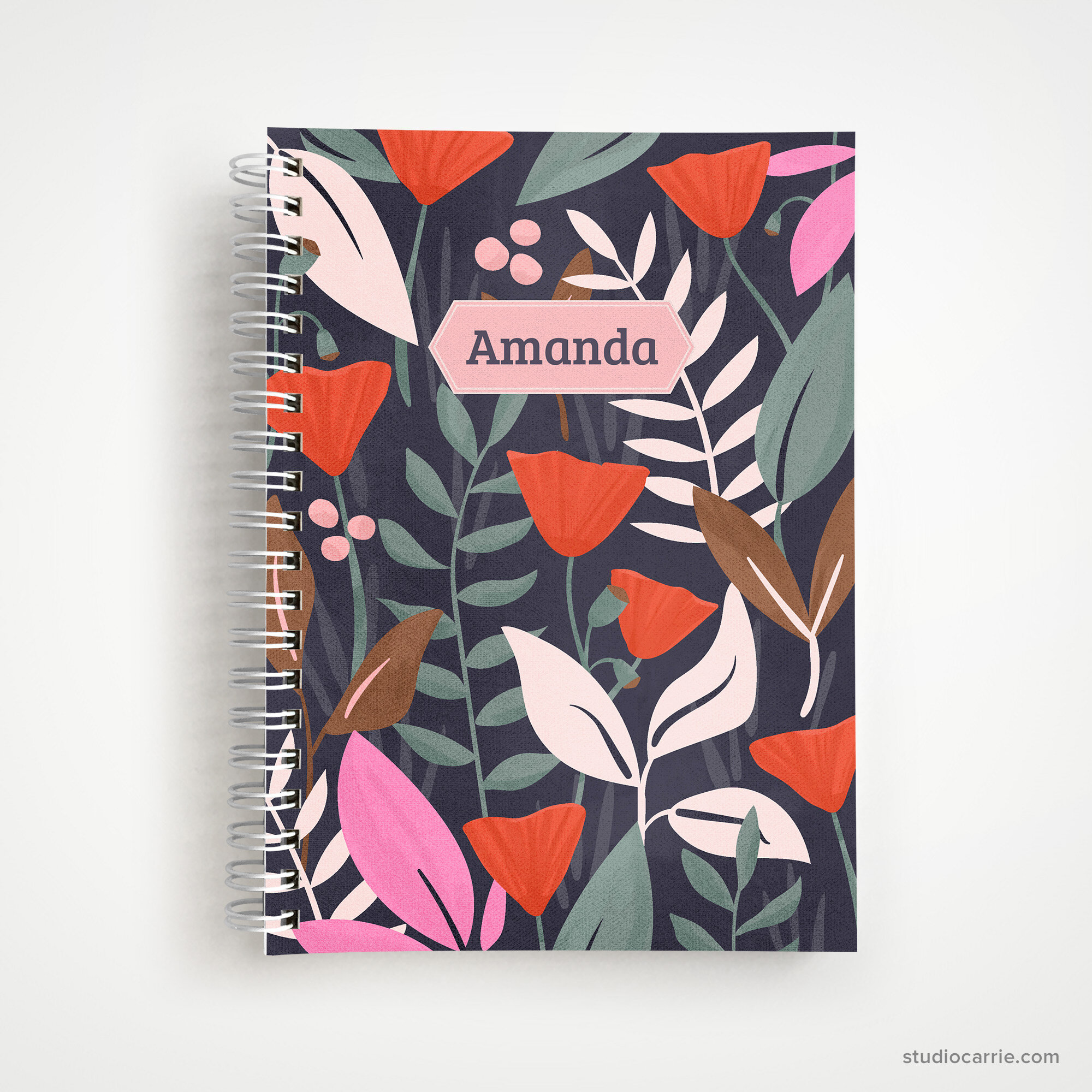 Personalized Undated Weekly Planner