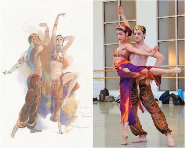 Nutcracker Coffee Dancers