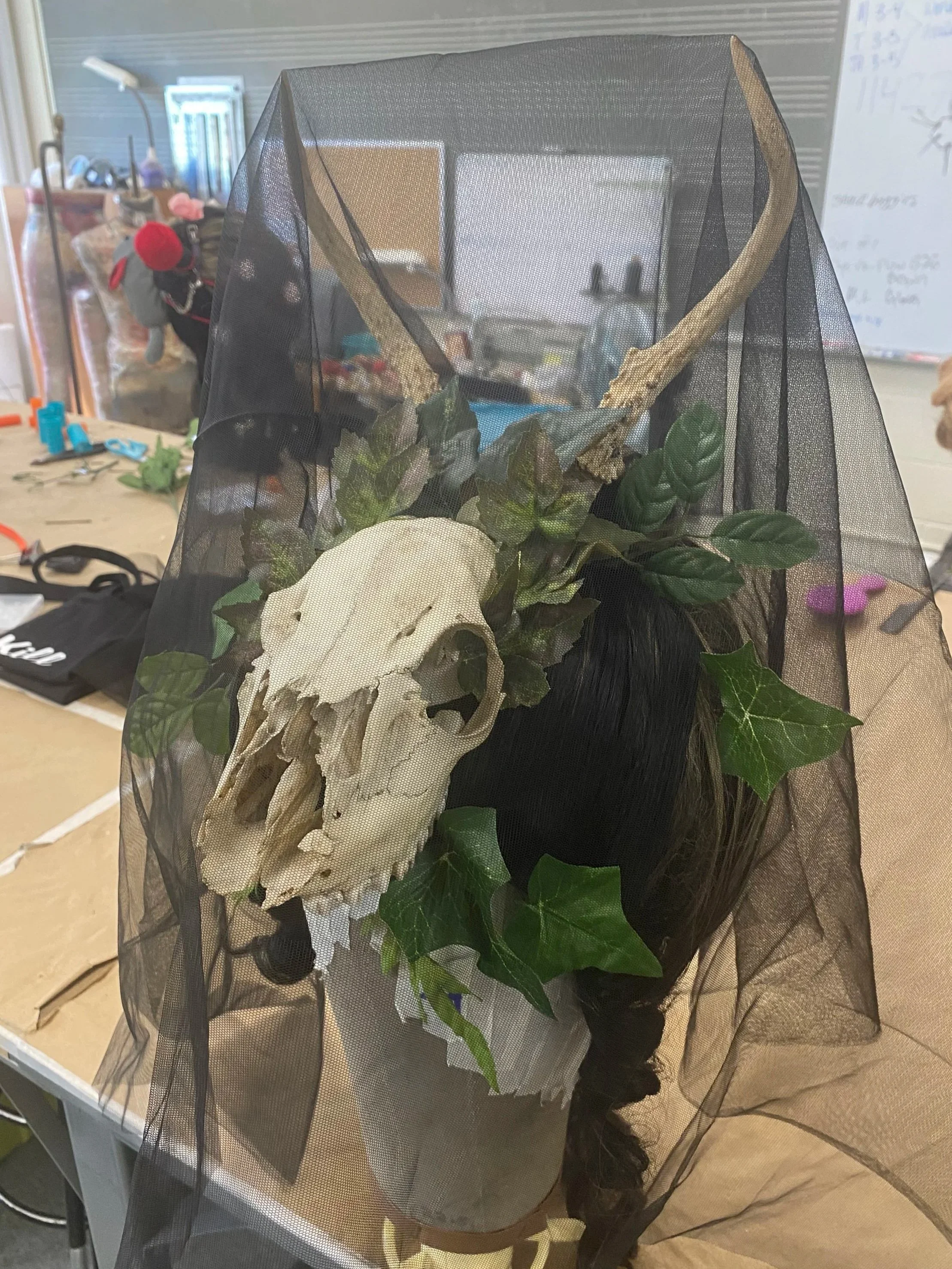 Skull &amp; Antler Fascinator- 2023