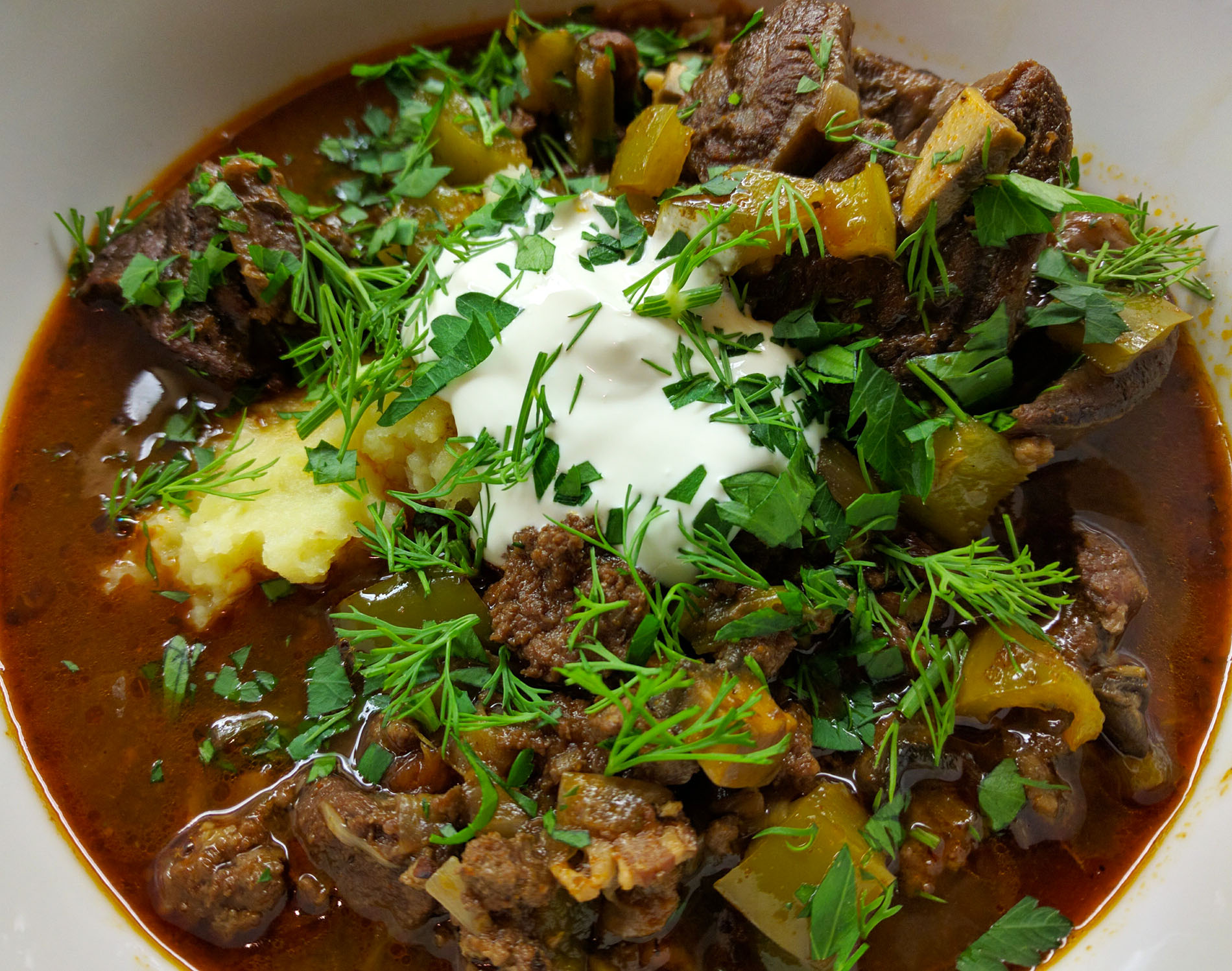 Hungarian Yak stew