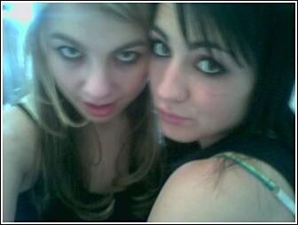 On our way to see the Foo Fighters in 2005. Good God.