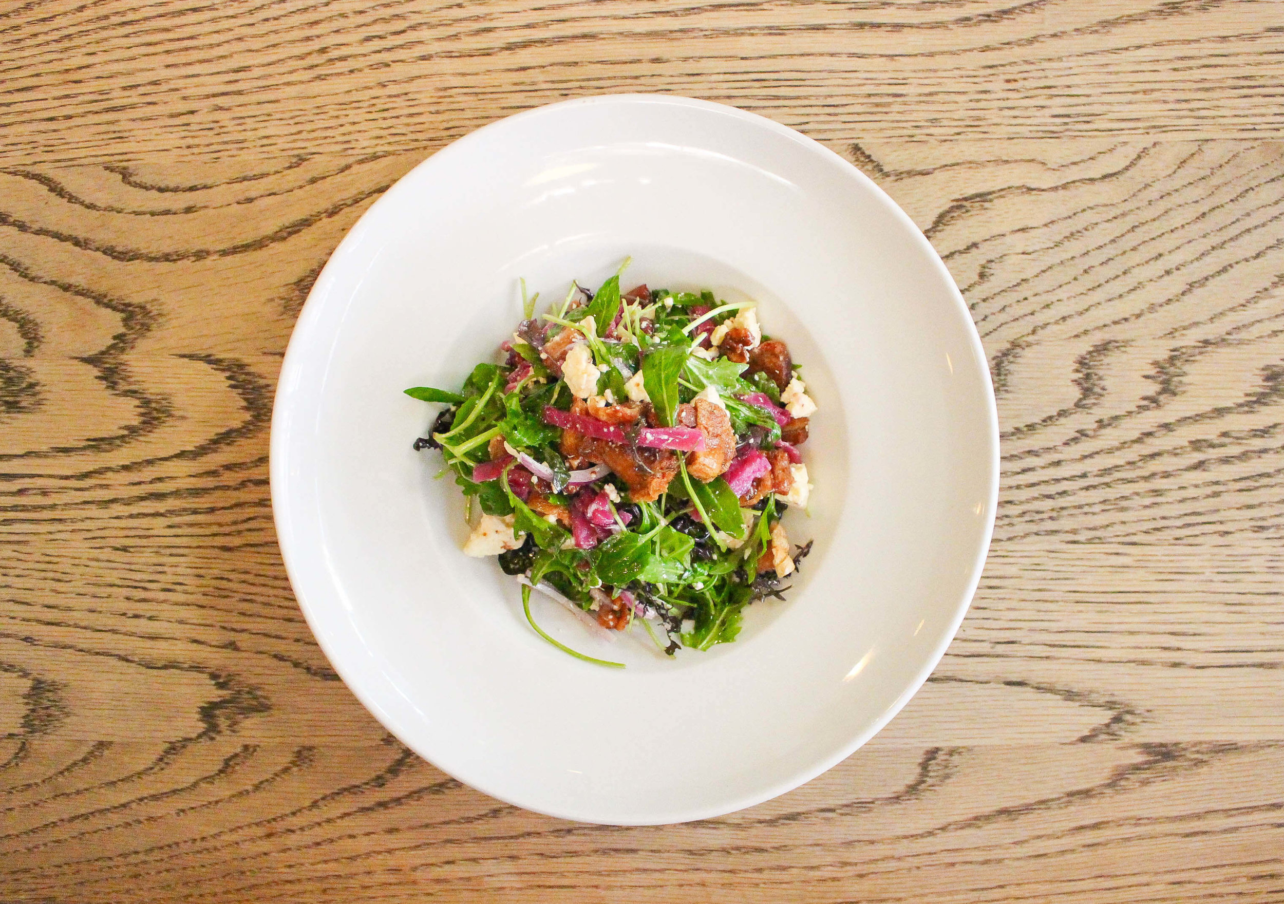 Lunch at Plum Cafe, Cuba Street.