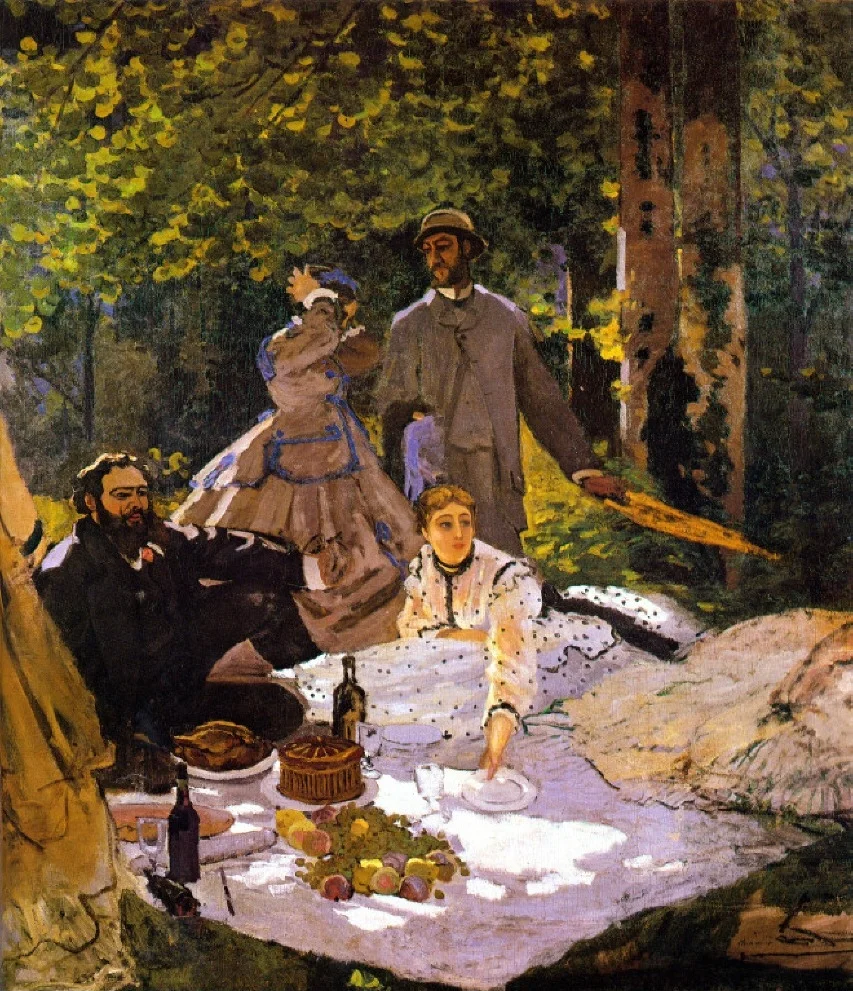 Claude Monet: Quite A Good Artist (Dejuneur Sur L'Herbe) 1865-1866