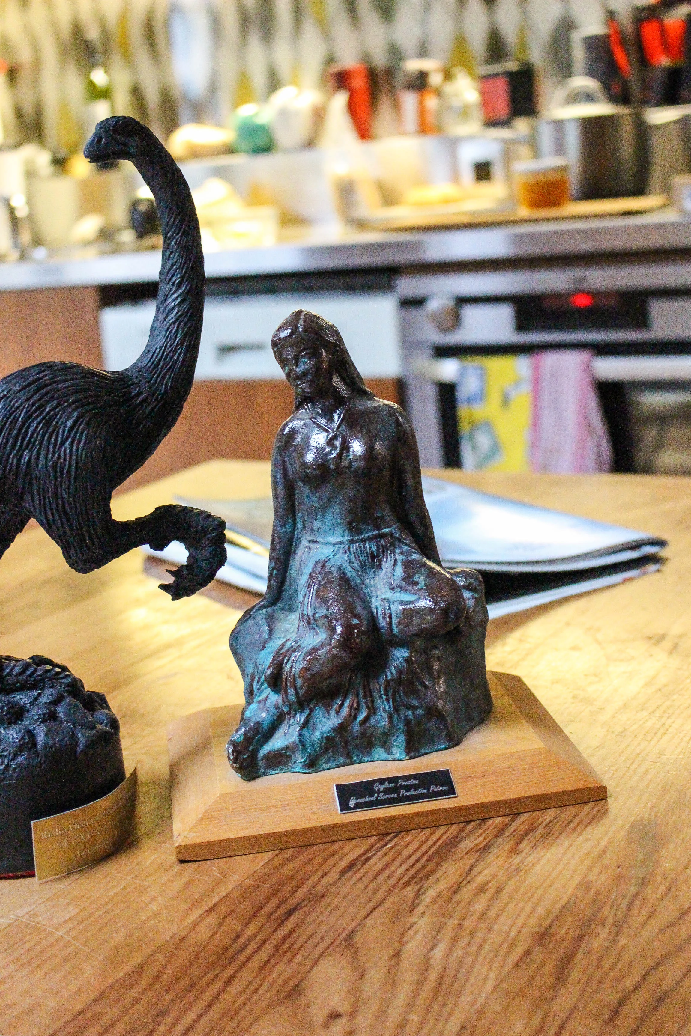 One of Gaylene's many awards.
