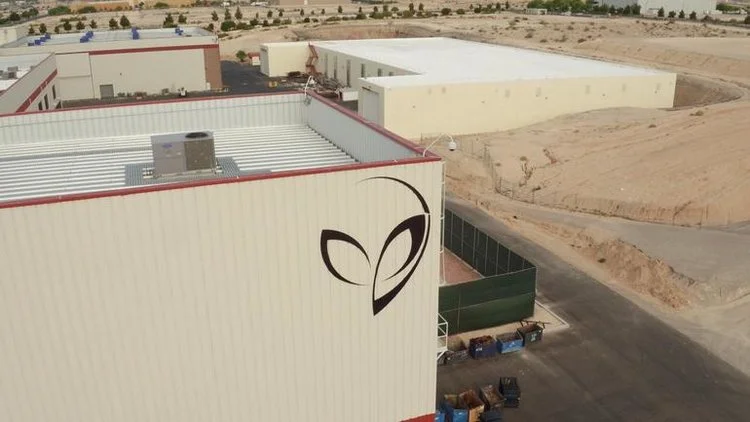 Bigelow Aerospace's alien logo / CBS NEWS