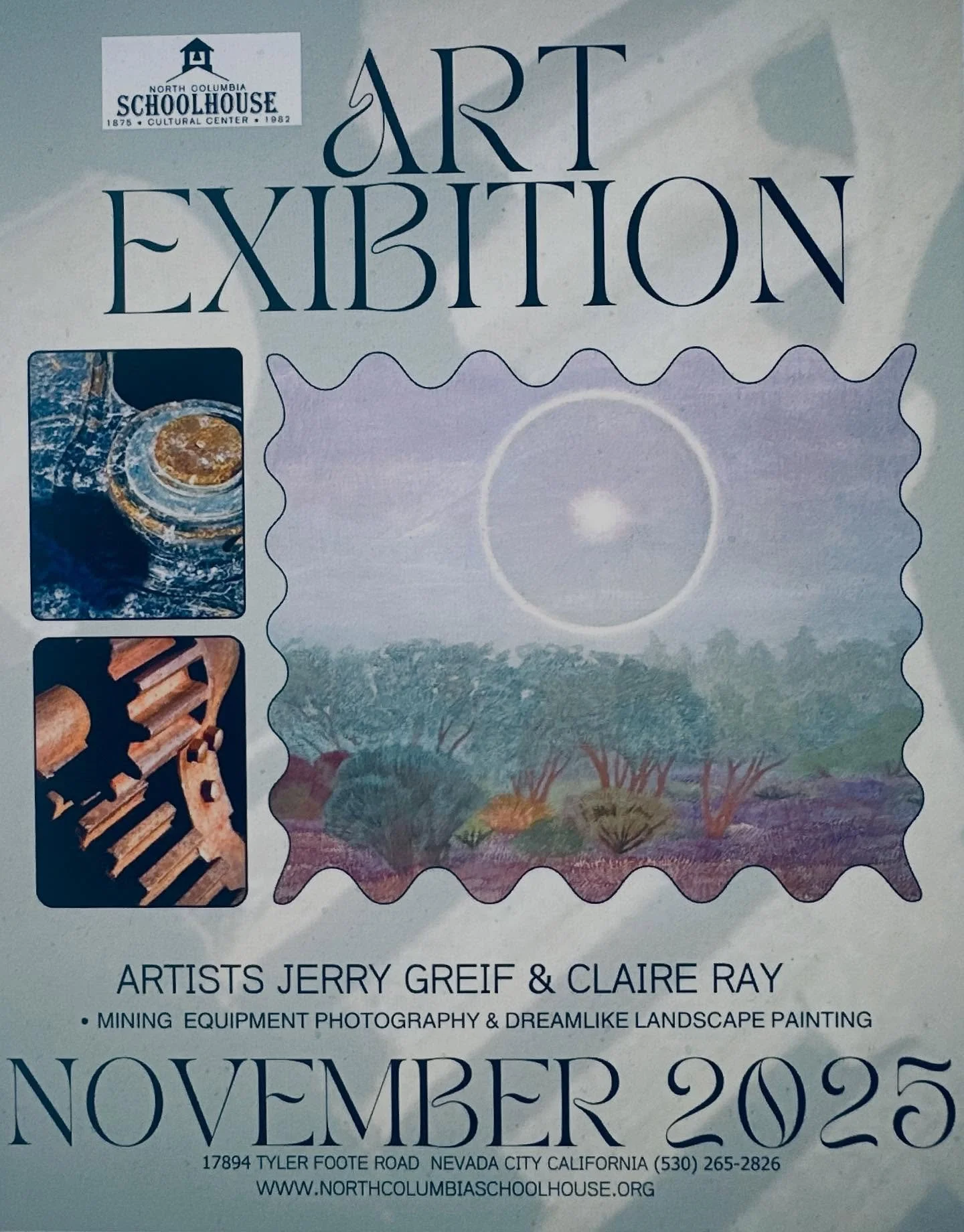 I recently installed a collection of landscape paintings at the charming North Columbia Schoolhouse cultural and event center with Jerry Greif. I have loved having my work up in my community more and meeting new folks through art. If you are up that 