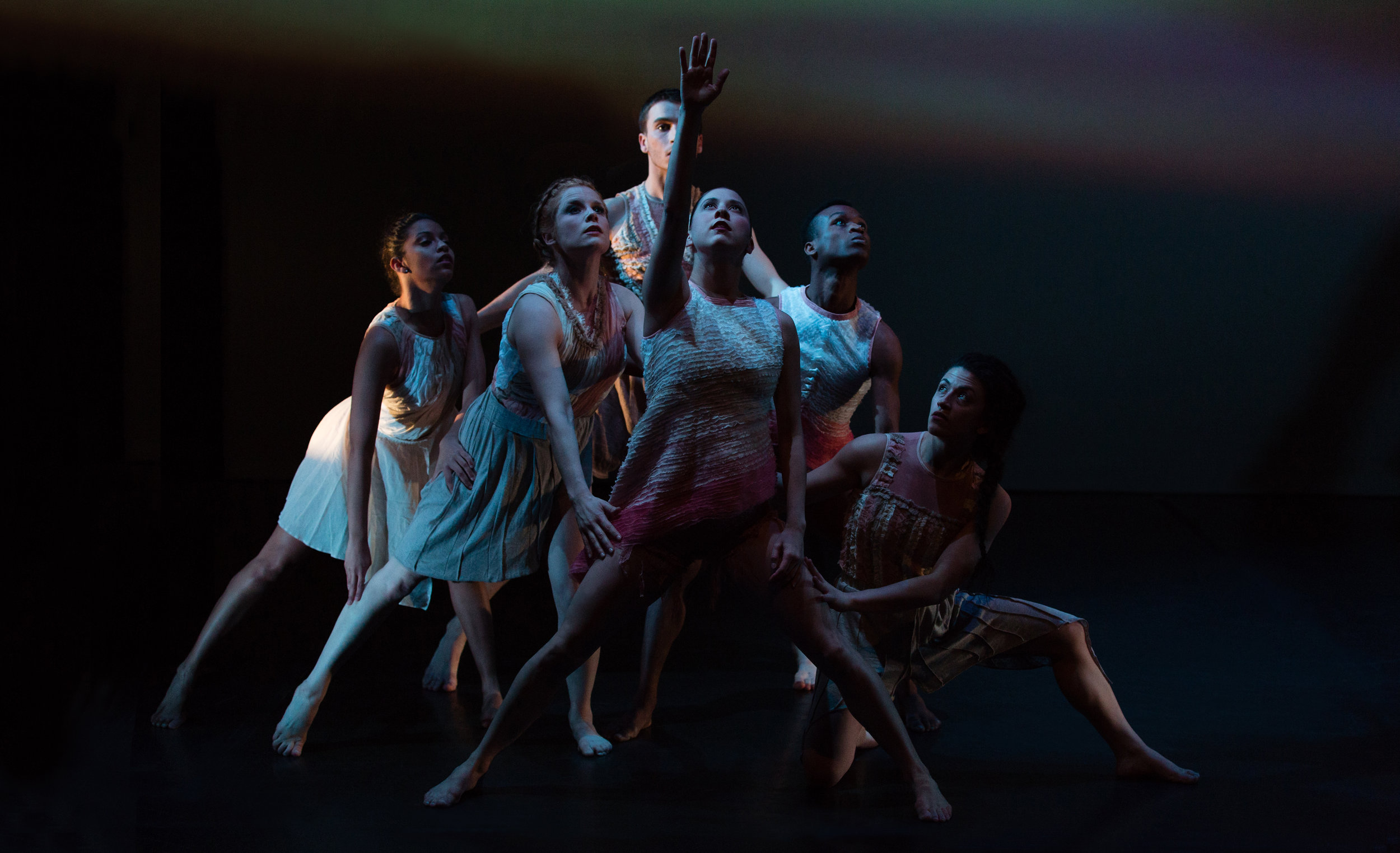  Dancers: Kendrick Carter, Gabriela Soto Hernandez, Aurélien Peillex, Allison Sale, Lynda Senisi, and Marie Zvosec. Photo by Scott Shaw. 