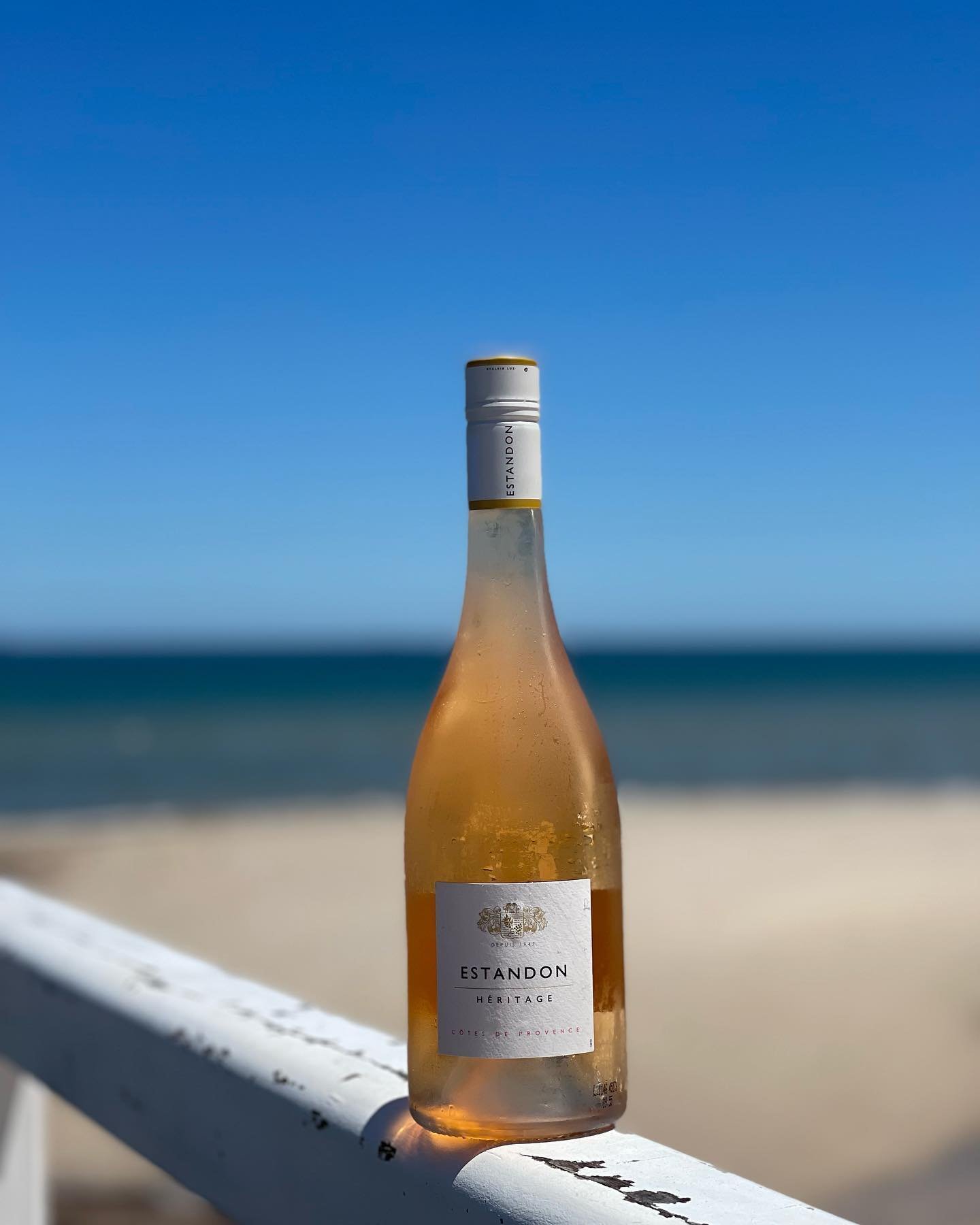 When Provence, France meets Grange Beach!
Estandon French Ros&eacute; is a stand out drink choice for those summer days by the beach!