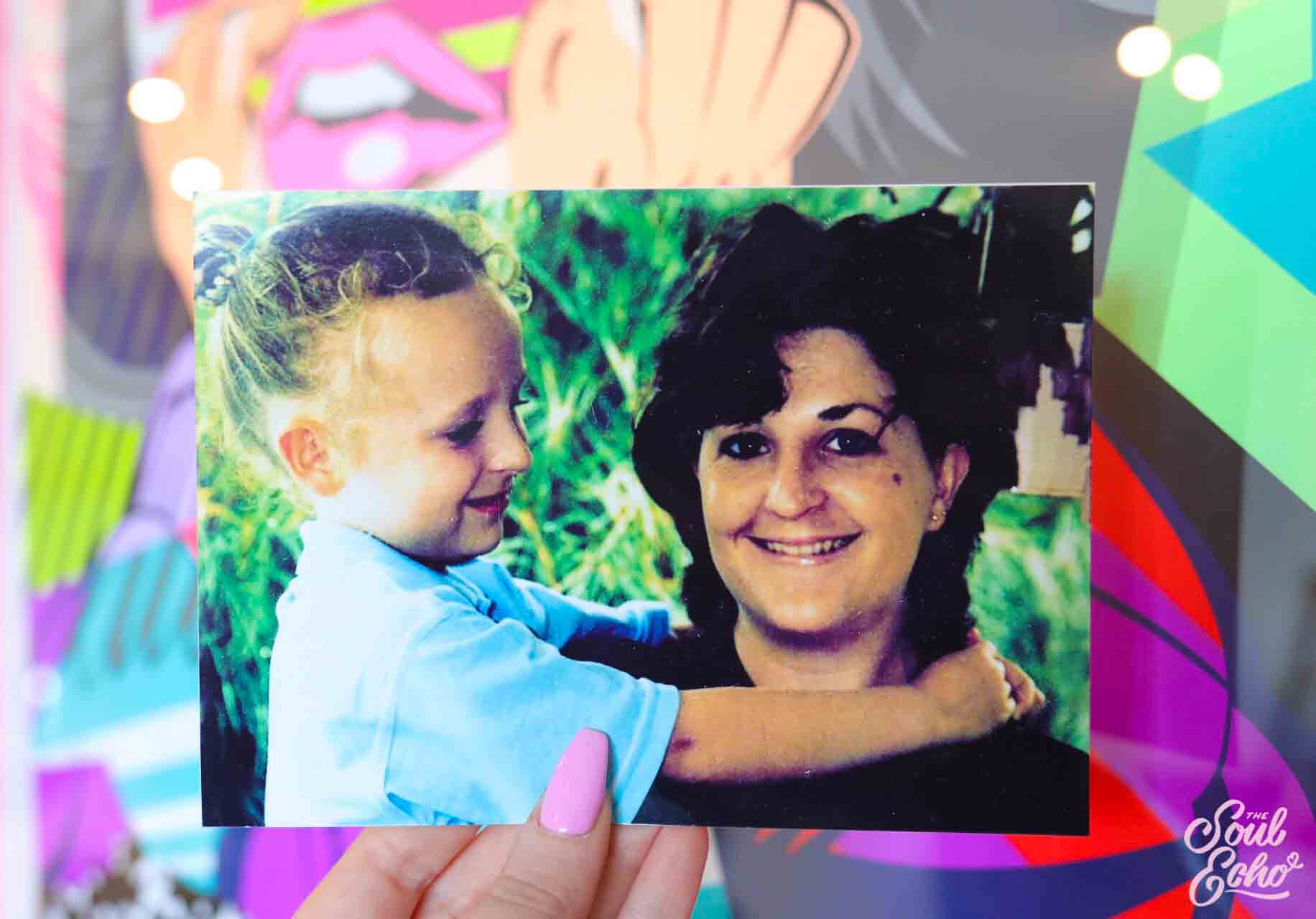 An oldie of my beautiful mama and I. 
