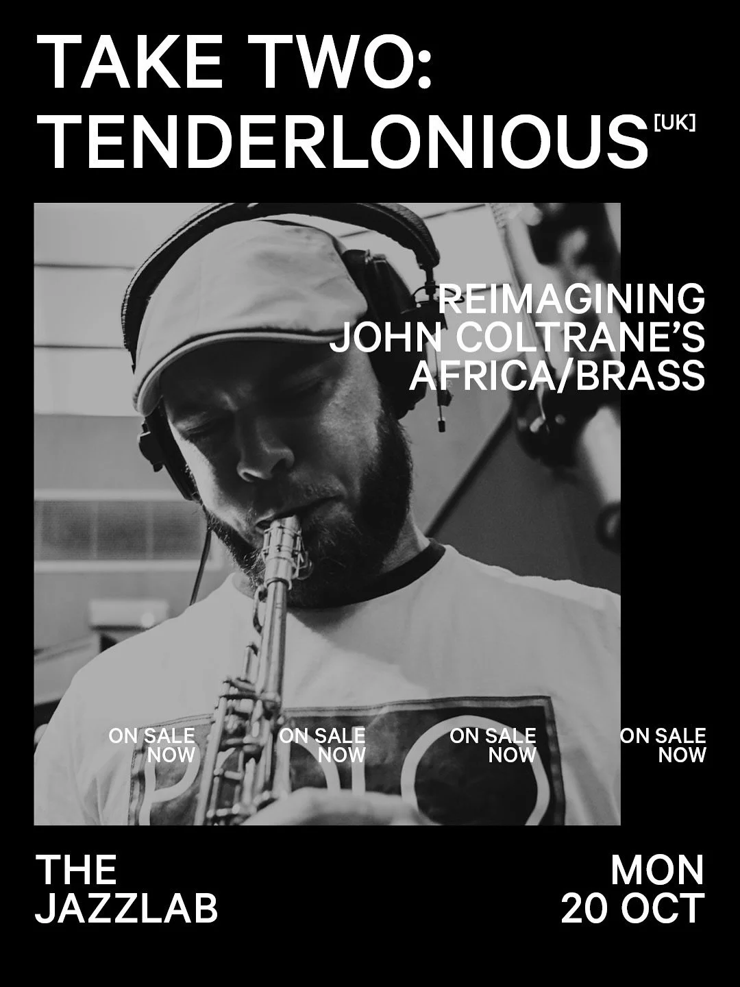 We&rsquo;re back at @melbjazzfestival this year to present Take Two with one of our favorites: leading UK multi-instrumentalist @tender22a 

For this year&rsquo;s edition, Tenderlonious reimagines John Coltrane&rsquo;s seminal album Africa/Brass. Ori