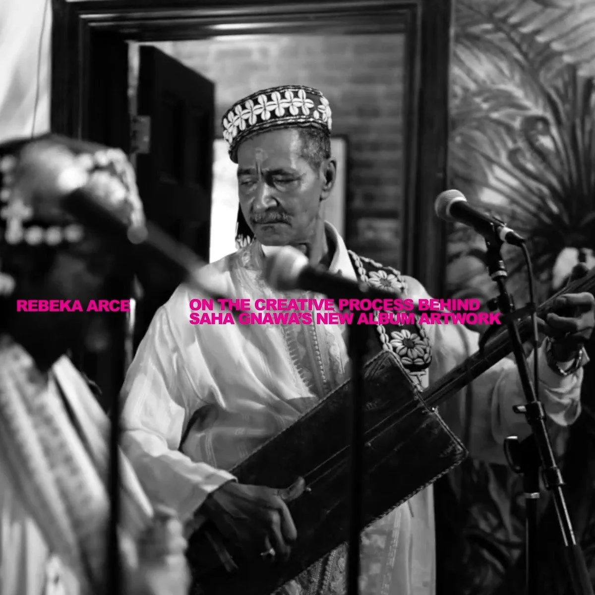 Grammy-nominated designer @rebekaarce created the stunning artwork for @saha_gnawa's debut album. 

Swipe to see her creative process, then join us Wednesday, December 3rd at @publicrecordsnyc to celebrate the release and grab your copy.