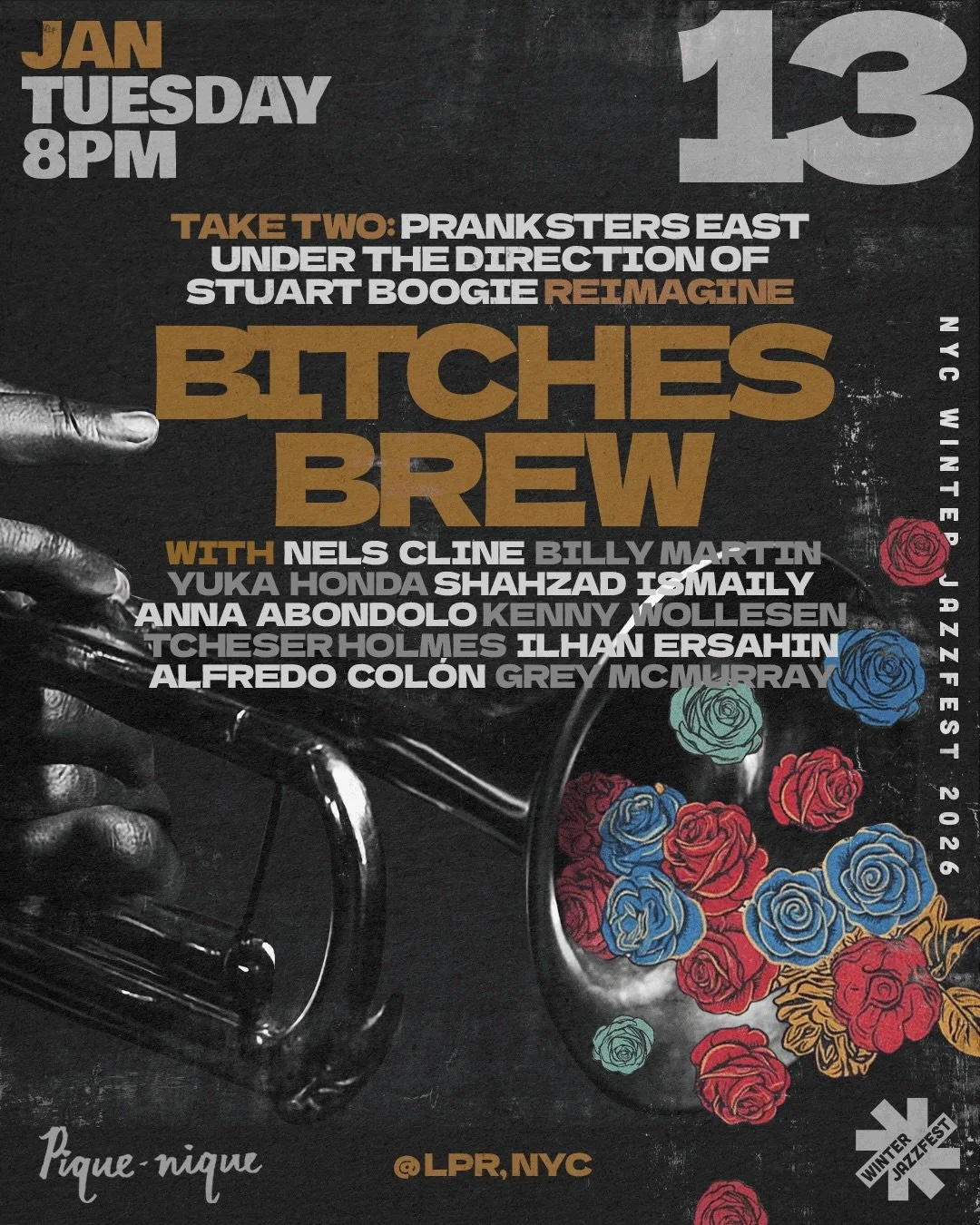 𝚃𝚊𝚔𝚎 𝚃𝚠𝚘: 𝙿𝚛𝚊𝚗𝚔𝚜𝚝𝚎𝚛𝚜 𝙴𝚊𝚜𝚝 &mdash; 𝚞𝚗𝚍𝚎𝚛 𝚝𝚑𝚎 𝚍𝚒𝚛𝚎𝚌𝚝𝚒𝚘𝚗 𝚘𝚏 𝚂𝚝𝚞𝚊𝚛𝚝 𝙱𝚘𝚐𝚒𝚎 &mdash; 𝚛𝚎𝚒𝚖𝚊𝚐𝚒𝚗𝚎 &ldquo;𝙱𝚒𝚝𝚌𝚑𝚎𝚜 𝙱𝚛𝚎𝚠&rdquo;
Tue, Jan 13th at @nycwjf @lpr / tix at bit.ly/taketwo030 or link