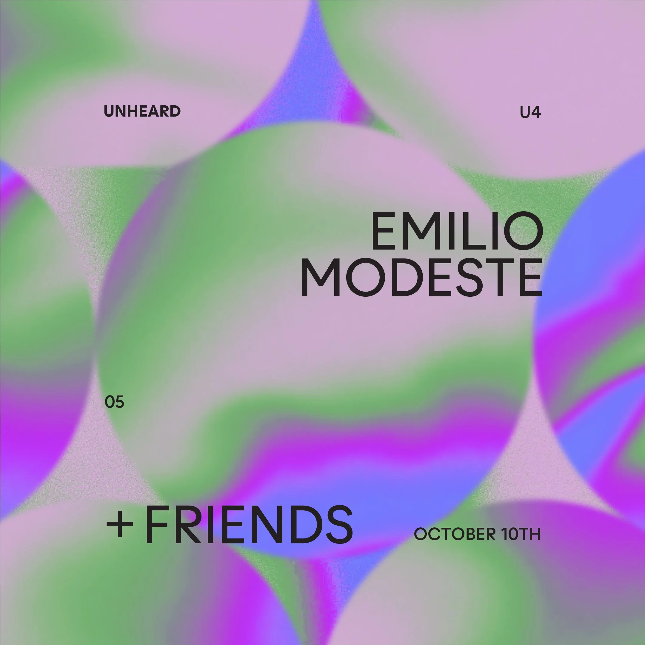 Unheard: Emilio Modeste &amp; Friends 