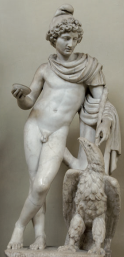 Figure 6. Second-century AD statue group of Ganymede and the Eagle. Vatican Museums.