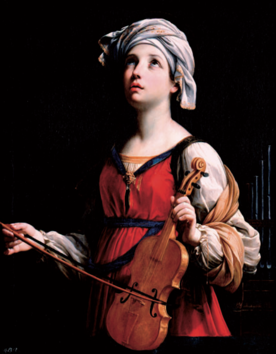 Figure 9. Guido Reni (1575–1642), Saint Cecilia, 1606. Oil on Canvas. Courtesy of The Norton Simon Foundation.