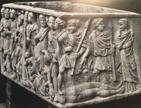 Figure 6. Sarcophagus, Theseus and the Minotaur, c. 250CE.