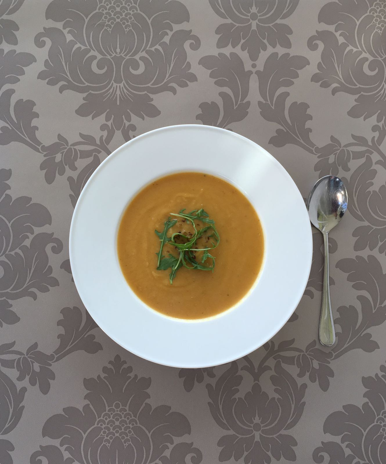 Spiced Parsnip Soup - full of natural anti inflammatory properties and spices to warm the cockles of your heart