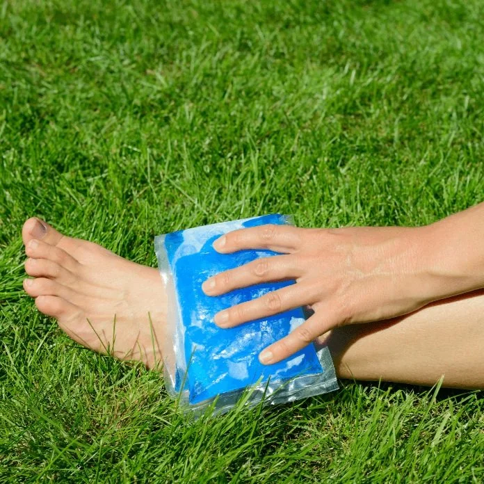 Tried and True Steps to Heal Ankle Pain and Knee Pain: The First 72 Hours