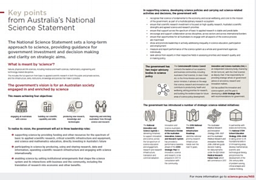   www.science.gov.au/scienceGov/NationalScienceStatement/key-points.pdf  