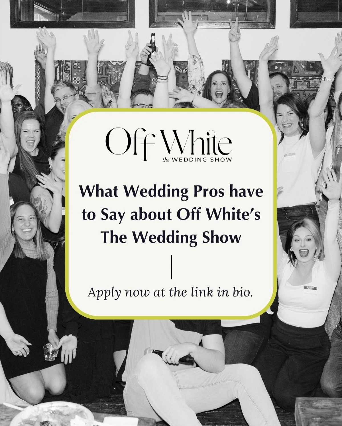 📣&nbsp;Vendors, Don&rsquo;t miss out! Apply now! 

Though we are still accepting applications in most categories these are a few we&rsquo;re focused on currently: 

📣&nbsp;Hair &amp; Makeup
📣&nbsp;Bridal Attire
📣&nbsp;Guest Experiences
📣&nbsp;Ca