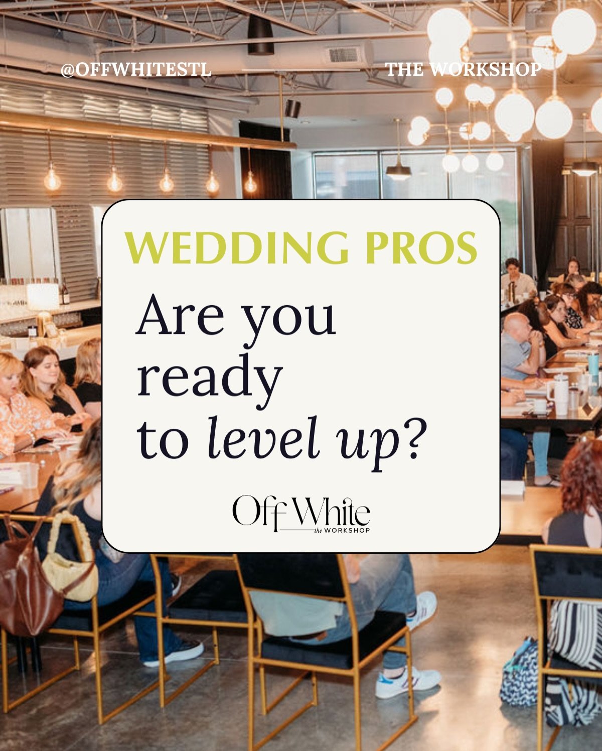 Calling all St. Louis wedding pros ✨

Whether you&rsquo;re building something new or refining what already exists, this day is about clarity, momentum, and community.

WHAT TO EXPECT:
☕ Coffee + Conversations
🤝 Intentional Networking
🧠 Educational 