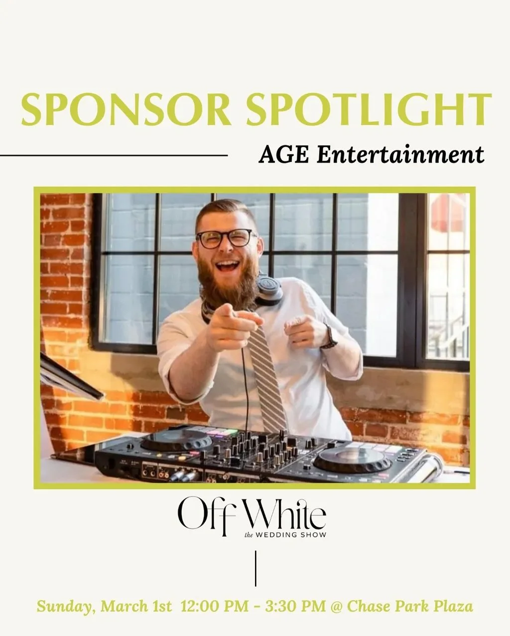 ✨&nbsp;Sponsor Spotlight - &nbsp;@weddingdjstl ✨&nbsp;

From the moment the dance floor opens until the final song comes to an end, Aaron with AGE Entertainment will have you singing and dancing along to songs that completely match your vibe.

SPECIA