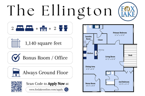 Apartment Prices and Availability — Fox Lake Apartment Homes — West ...