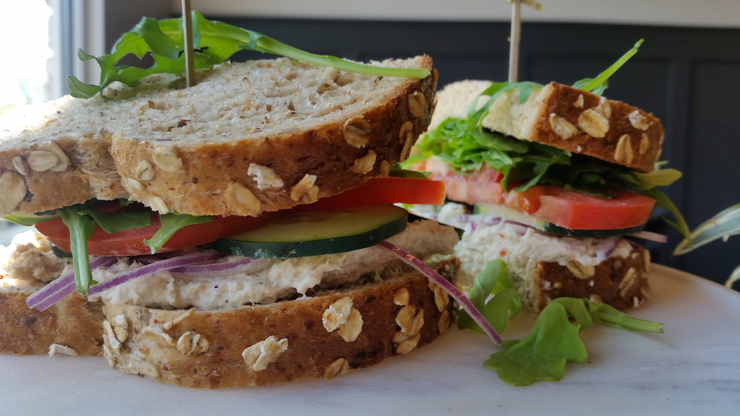  Tuna salad sandwich everyday! 