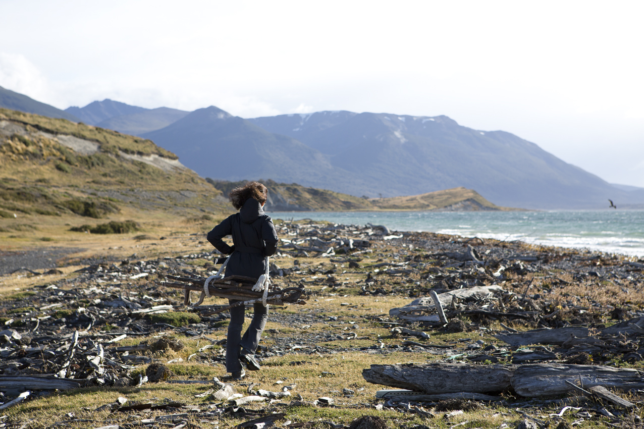  Caminatas Circulares, performance, isla Navarino, 2015.  &nbsp;(Circular Walks, performance, Navarino Island. 2015).    