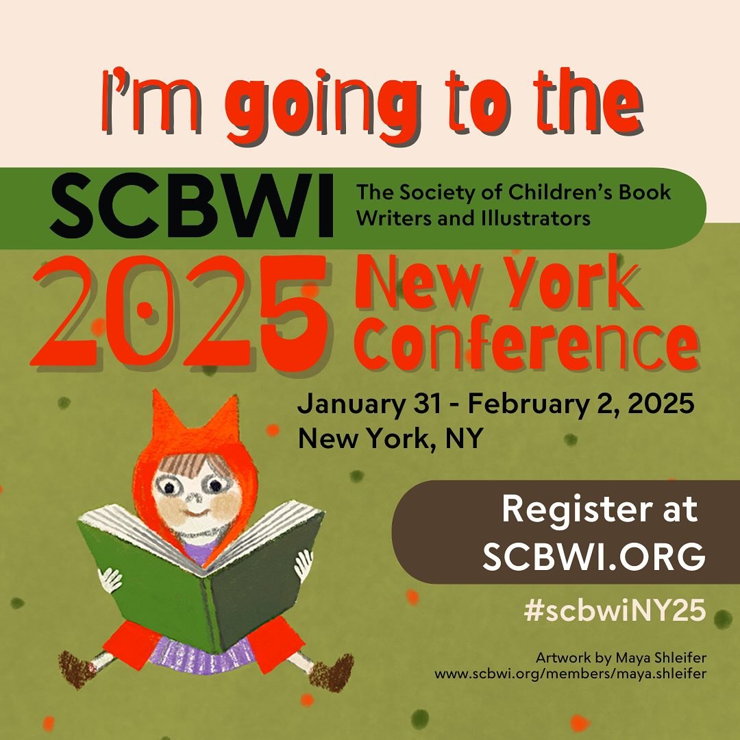 I&rsquo;m attending the Society of Children&rsquo;s Book Writers &amp; Illustrators Winter Conference 📚❄️ Many of you have followed me on my artistic journey over the years 🎨 I&rsquo;m excited to take the leap and a chance on myself to become an &l