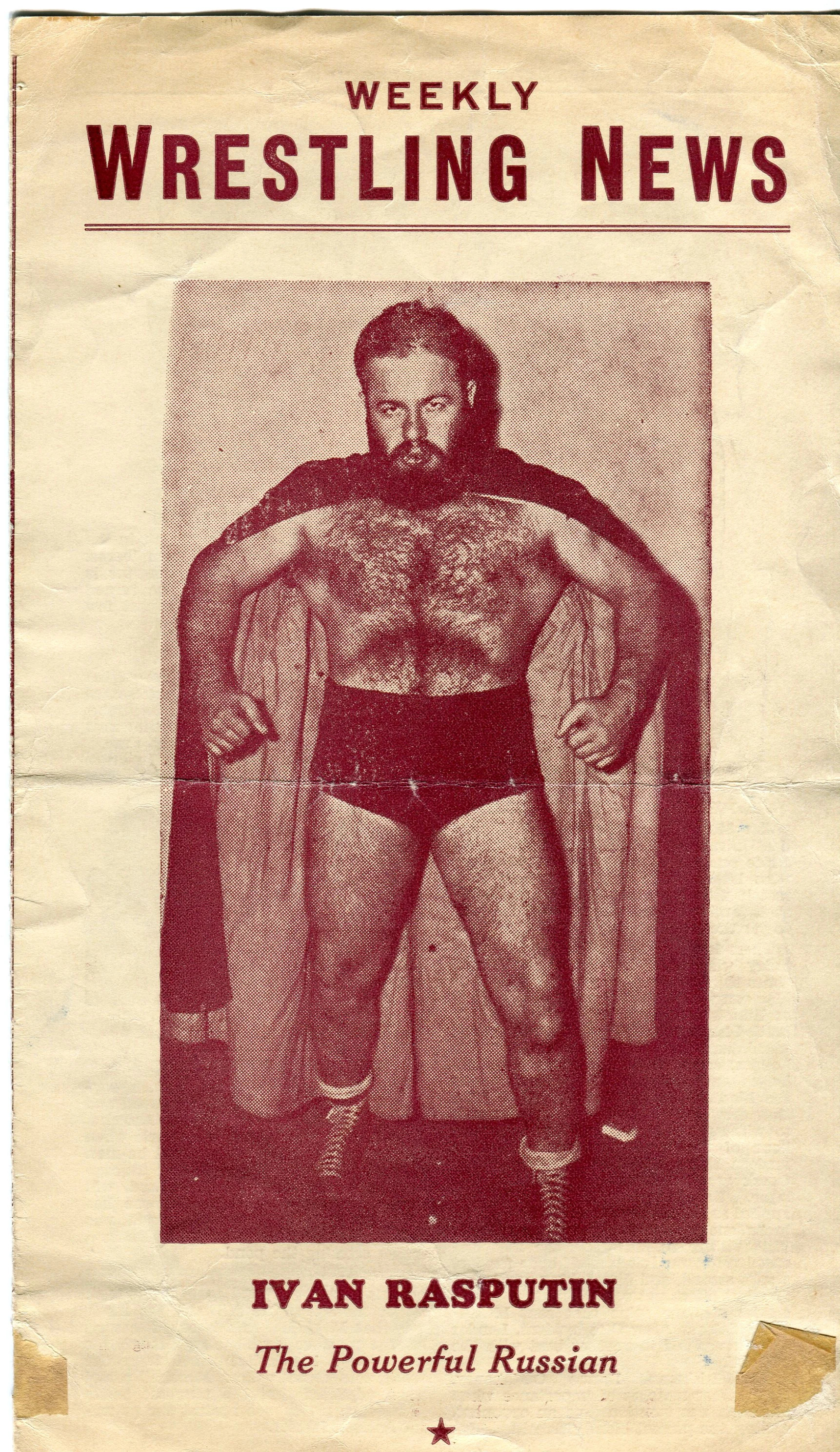 WEEKLY WRESTLING NEWS.