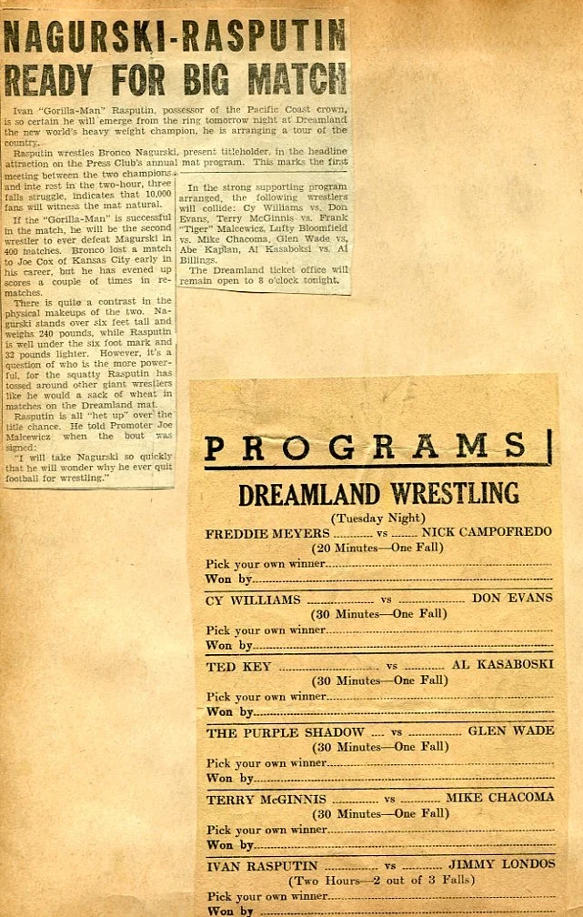DREAMLAND PROGRAM.