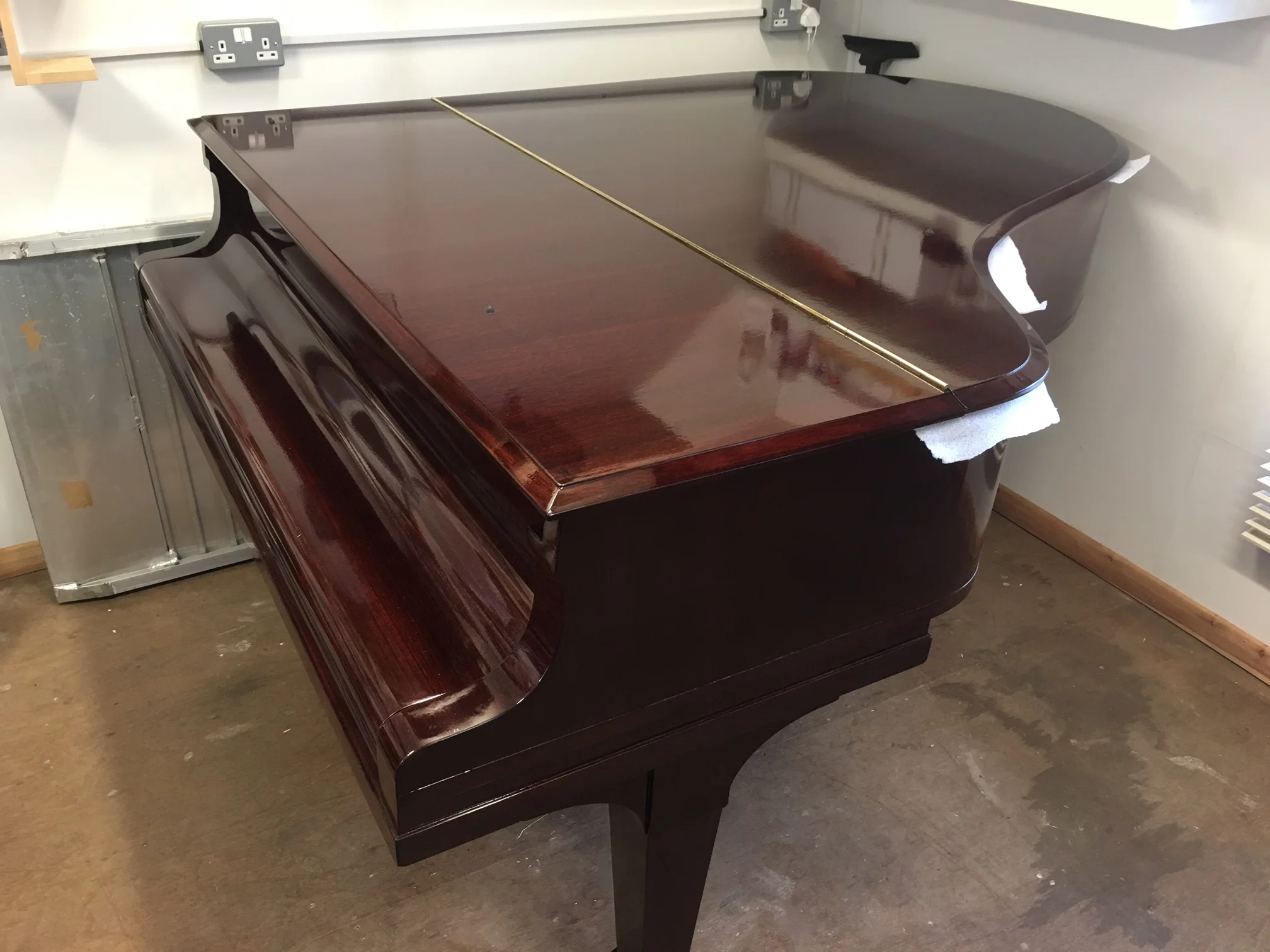 Casework re-polished