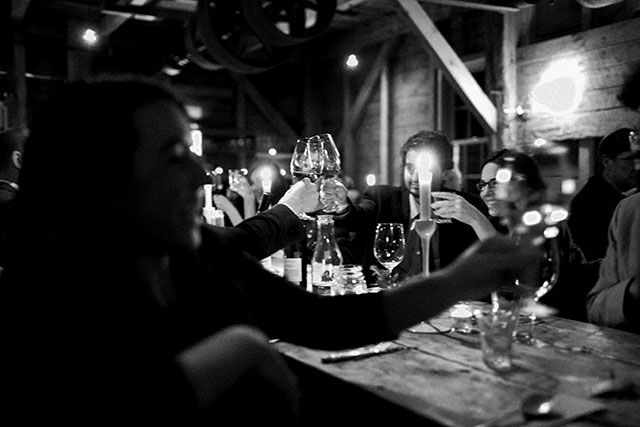 the lost kitchen maine hosts wedding reception and serves food for guests