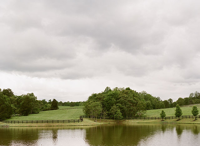 Lakeside ceremony site in Charlottesville, VA