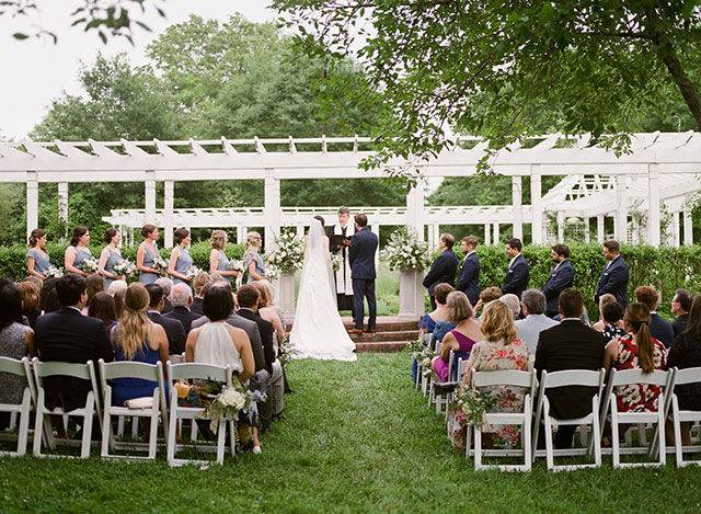 outdoor wedding venue in pittsboro, nc - Sarah Der Photography