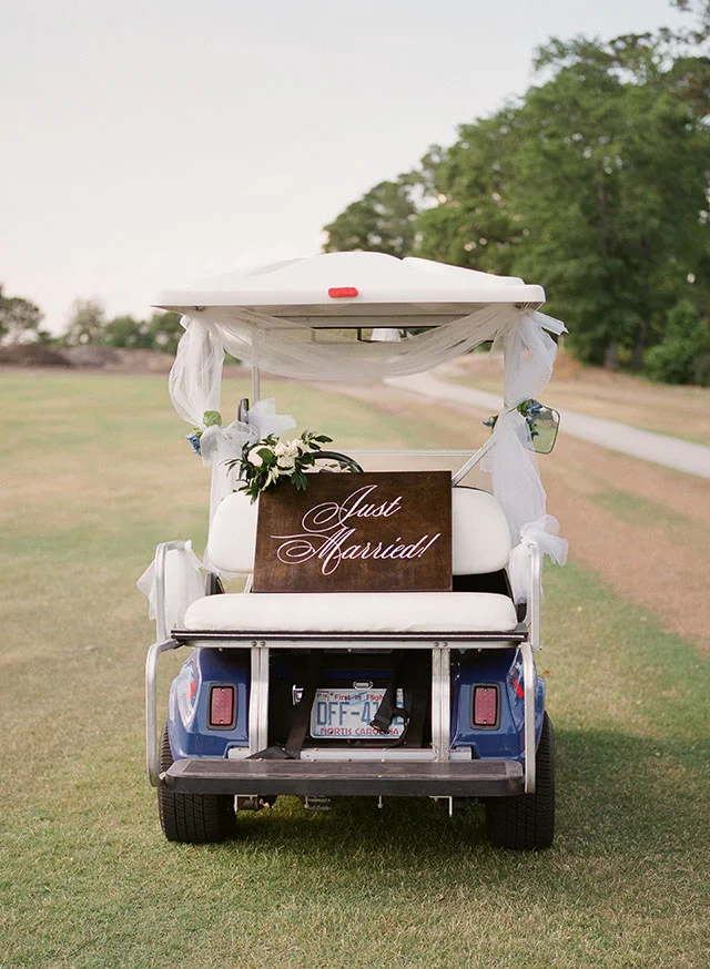 Custom golf cart getaway!