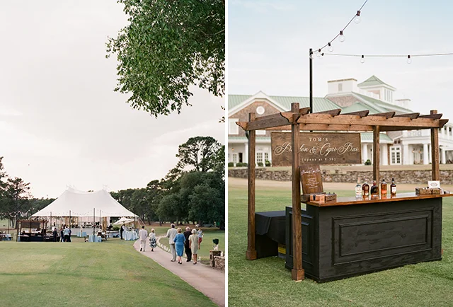 Custom surprise cigar bar by Sarah Der