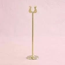 gold table number holder hire