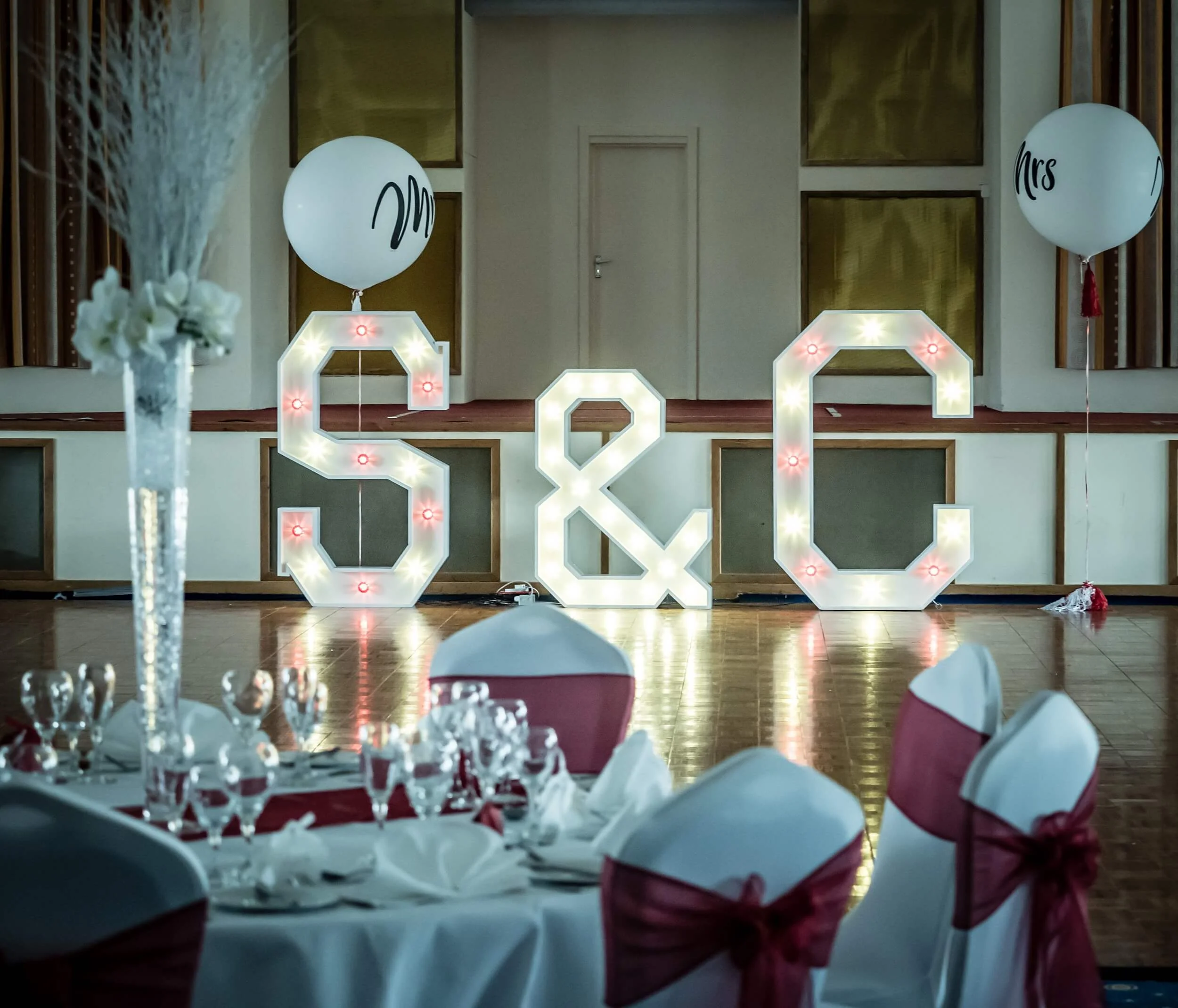 light up letters at east sussex national
