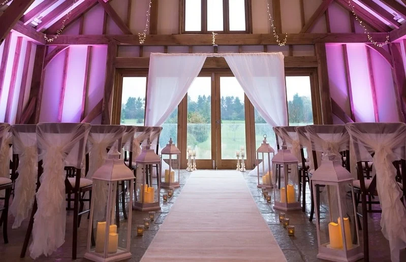 cream carpet aisle runner wedding prop hire