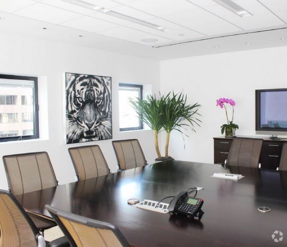Square conference room table