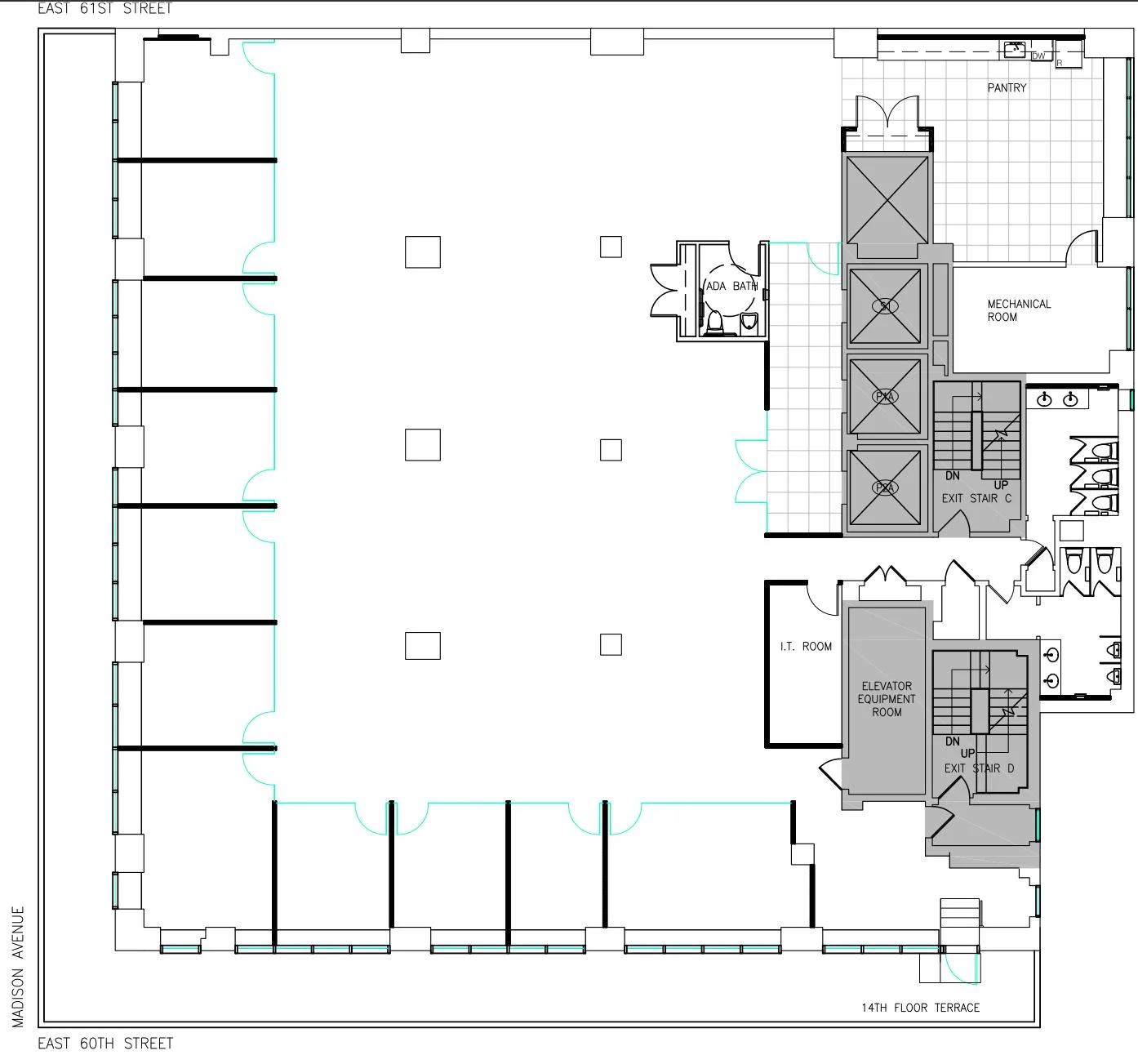 As-built floorplan
