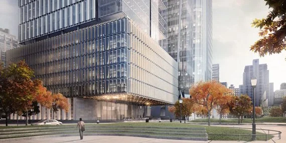 Rendering of 50 Hudson Yards (credit: New York YIMBY )