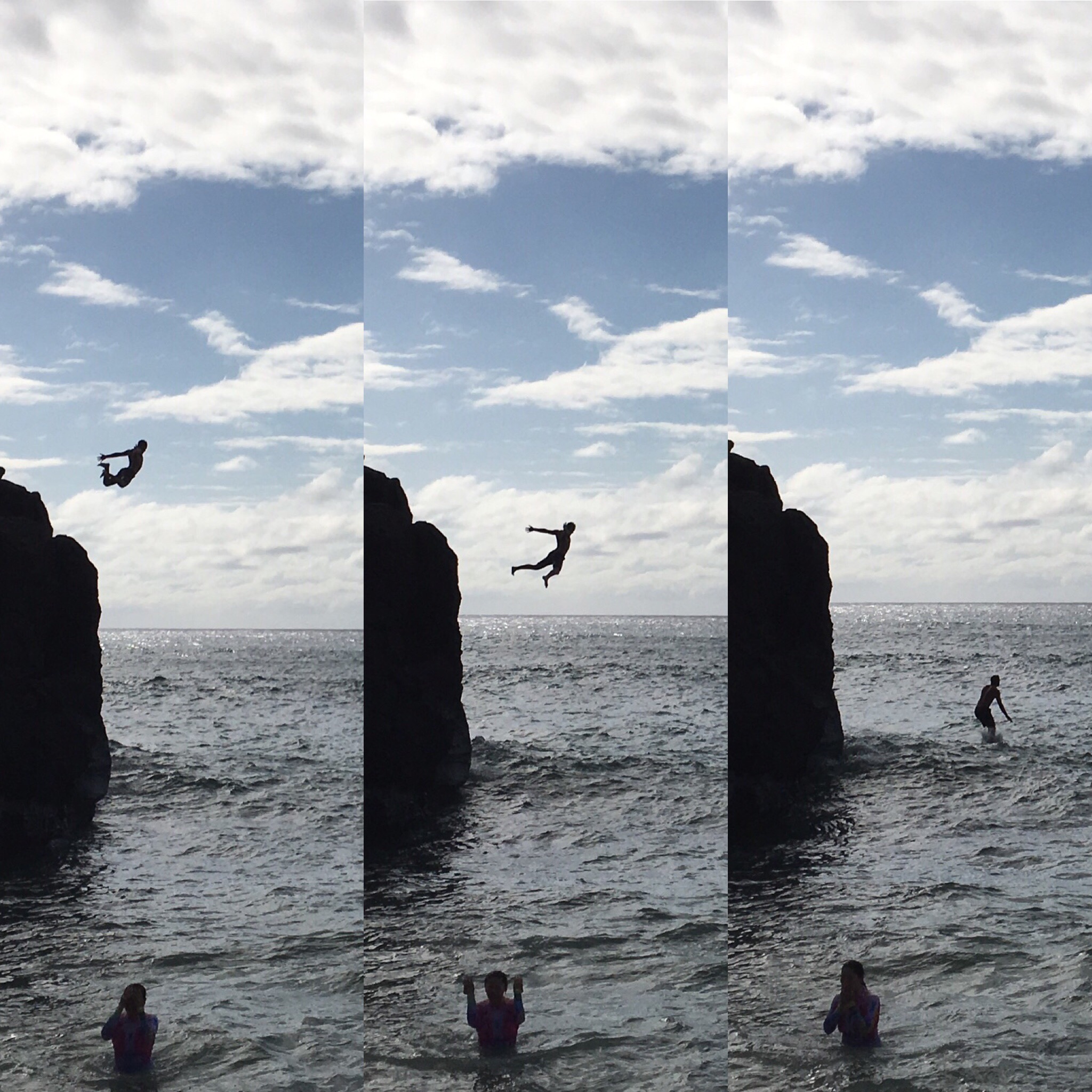  Aaron told me, "A lot of the fun things to do in Hawaii are things they have signs telling you not to do." Exhibit A.