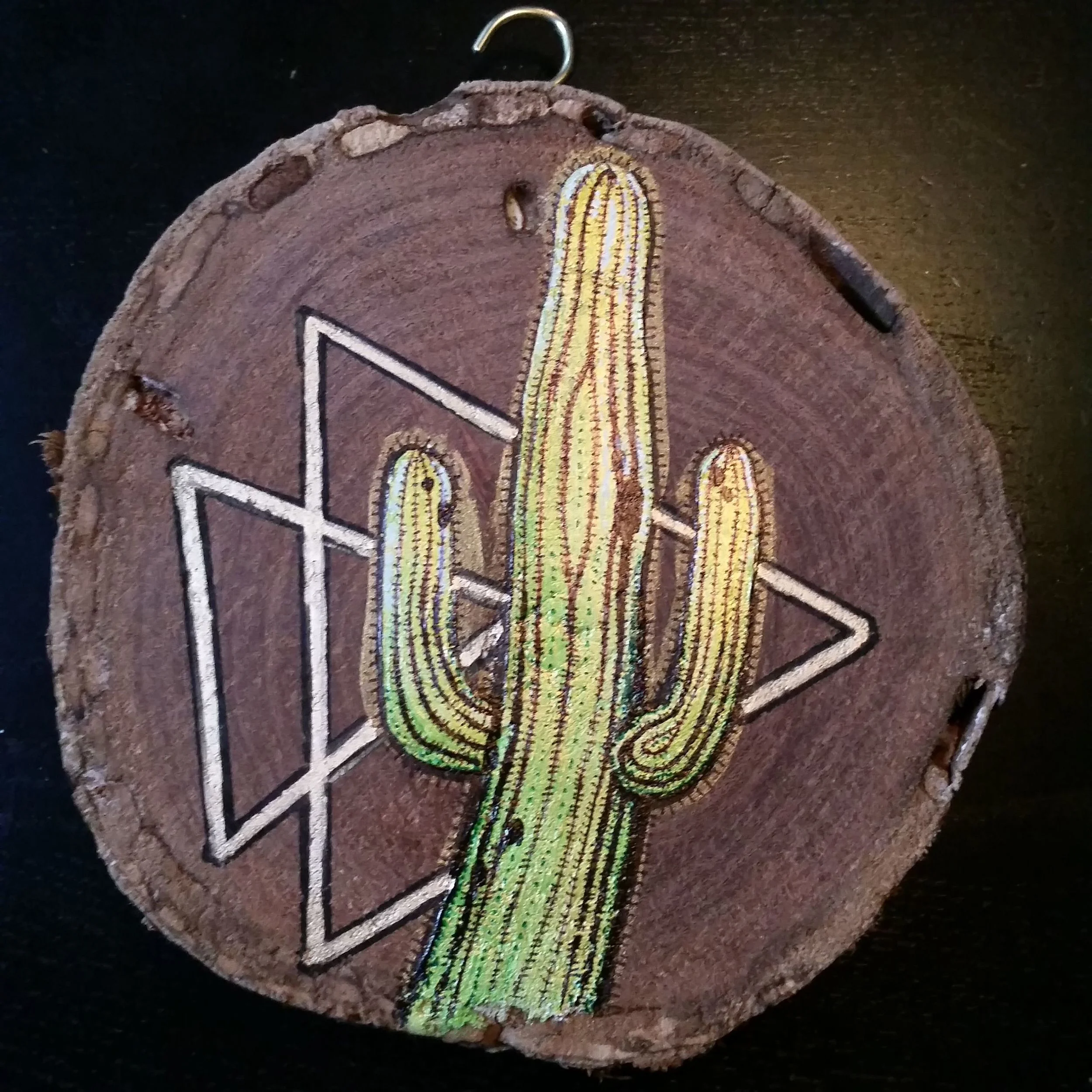 Sequaro on Cedar Wood