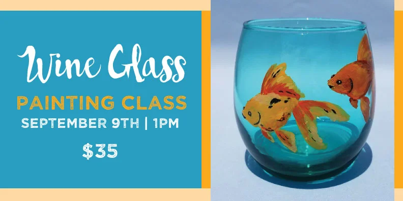 wine glass painting