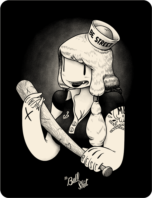 On the 15th and 16th of december I’ll be at the BeStreet week end, with a load of stuff to show and sell and also a live painting. There’s going to be a lot of live acts, musical and graphical, maybe some anal, you never know.