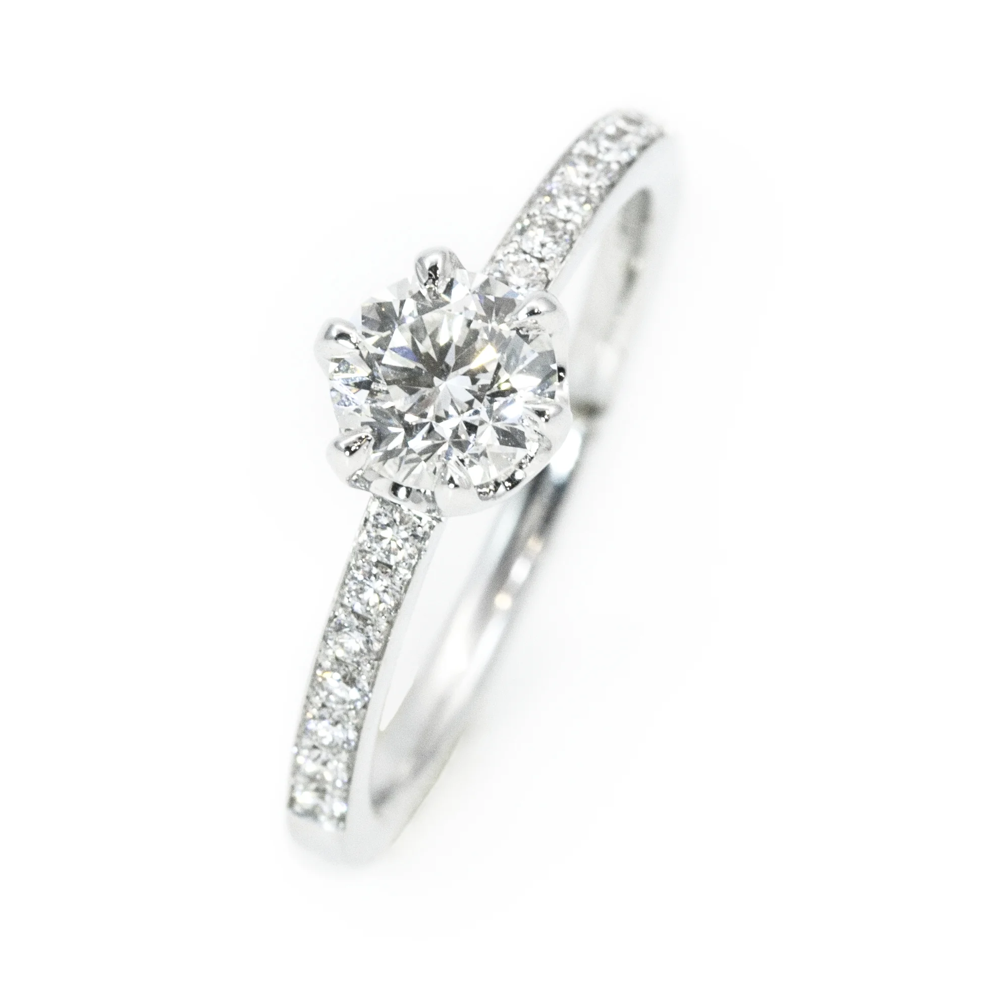 crown setting engagement ring